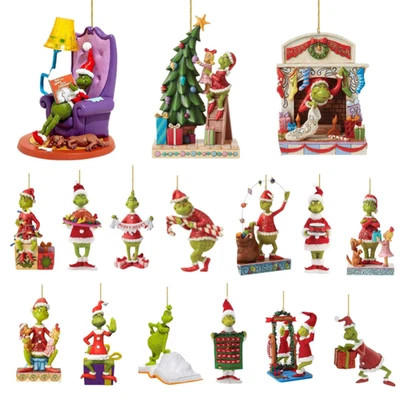 Grinch-Weihnachtsbaumschmuck 16 Stück Acryl-Ornamente - Bild 1 von 4