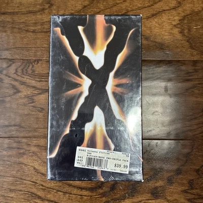 The X-Files VHS 3-Tape Set SEALED Watermark Collector Cards Hype Fox Video VTG  - Image 1 of 4