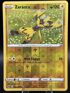 Pokémon TCG - Zeraora 052/159 - Crown Zenith - Reverse Holo - Bild 1 von 2