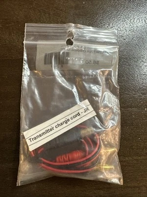 Cable de carga transmisor JR - Nuevo / Sellado - De colección - Nuevo de Lote Antiguo Foto 1 de 4