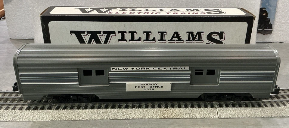 Williams NEW YORK CENTRAL RAILWAY POST OFFICE  CAR # 2550  Aluminum - Image 1 of 4