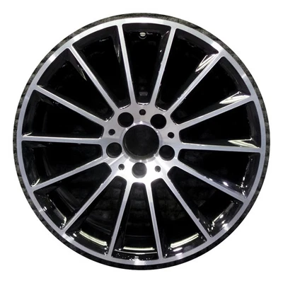 Llanta Mercedes-Benz SLC300 SLC43 AMG 18 2017-2020 OEM negra delantera OE 85567 Foto 1 de 4
