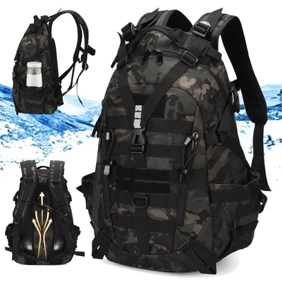 30L Taktischer Rucksack mit stabiler Schnalle und Doppelreißverschlüssen NEU - Bild 1 von 4