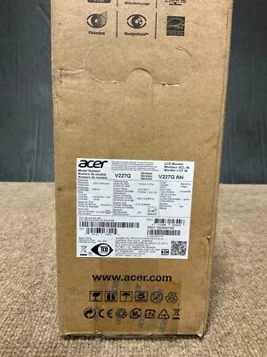Acer V227Q Abi 21.5" Pantalla LED LCD 1080p UM.WV7AA.A06 ✅❤️️✅❤️️ NUEVO Foto 1 de 4