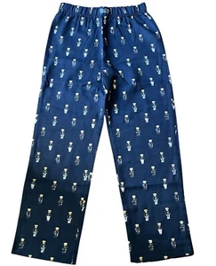 Kids Size 10 Pajama Pants Preppy Sharp Dressed Bear Age 9 to 10 Sleepwear NWT - Picture 1 of 4