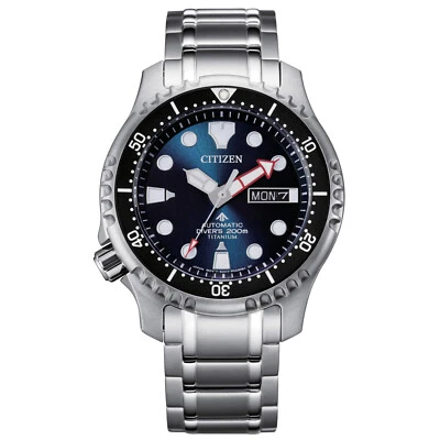 Orologio Citizen Promaster Automatic 200M Super Titanio NY0100-50M Riv. Autoriz. - Immagine 1 di 3