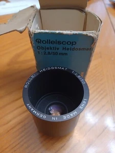 Rolleiscop Rollei Heidosmat 1:2.8/50 Slide Projector Lens - Picture 1 of 4