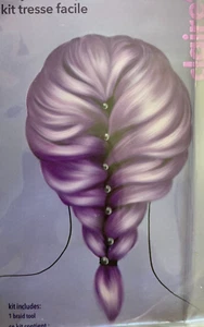 Claire's Hair Braid Kit Prom, Date Night, Fun Hair Style - Picture 1 of 5