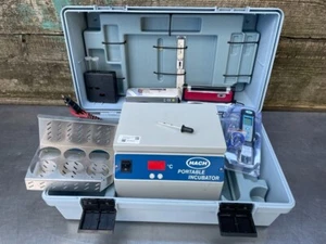 Hach 25699-00 Portable Incubator w/ Case, Pocket Pro TDS, UV Lamp and Extras - Picture 1 of 13