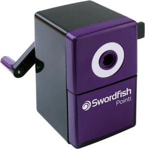 Swordfish Pointi Desktop Manual Pencil Sharpener with Helical Blade - 40235 - Picture 1 of 4