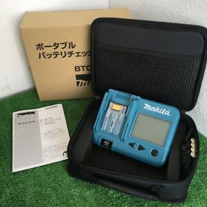Makita BTC04 Portable Battery Checker with Soft Case