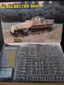 Sd.Kfz 251/23 Ausf. D Reconnaissance Vehicle von Dragon im Maßstab 1:35 *NEU* - Bild 1 von 2