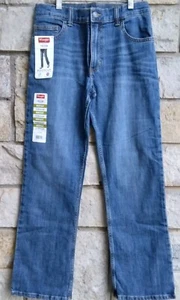 Wrangler Boys Jeans  14 Regular Medium Wash Adjustable Waist Denim.New With Tags - Picture 1 of 6