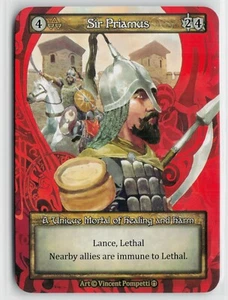 Sorcery Contested Realm Arthurian Legends Sir Priamus x1 NM Unique - Picture 1 of 2