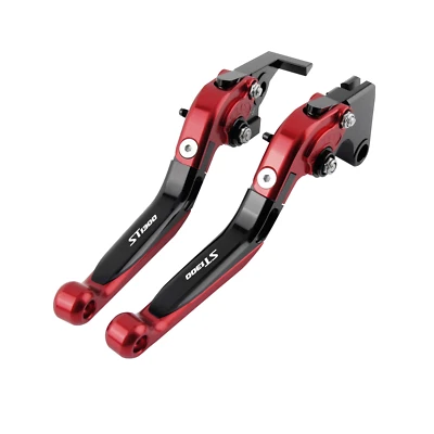 Palanca de embrague de freno de mano extensible plegable de aluminio para Honda ST1300 2008/2012 Foto 1 de 4