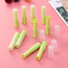  10 Pcs Lip Gloss Clear Balm Tube Pack Green Tubes Self Made