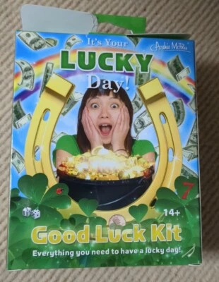 Open box - It's Your Lucky Day Kit Great White Elephant Gift idea!  Fun Pack - Image 1 of 4