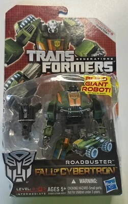 TRANSFORMERS Generations Fall Of Cybertron FOC Deluxe Class Roadbuster New - Image 1 of 4