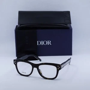 Anteojos Dior CD DIAMONDO S1I 2000 Brillantes Oscuros Habana 54 mm Nuevos Auténticos - Imagen 1 de 6