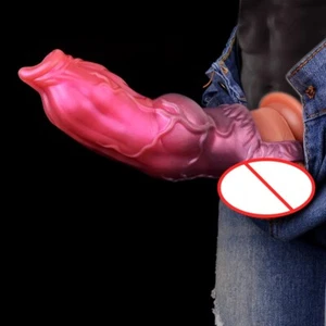 Penis Sheath Male Bigger Sleeve Girth Reusable Condom Extender-Enlarger-Enhancer - Picture 1 of 22