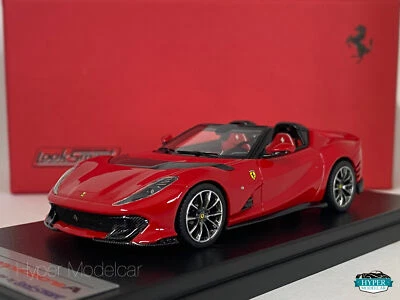 LOOKSMART 1/43 FERRARI 812 COMPETIZIONE A SPIDER 2022 RED TRS ART. LS531E - Immagine 1 di 4