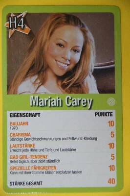 Mariah Carey - 2005 Top of the Pops card - published in Germany  - Bild 1 von 2