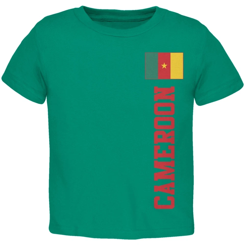 World Cup Cameroon Green Toddler T-Shirt - Image 1 of 1
