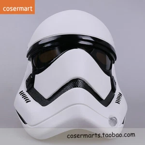 Star Wars White Soldier Helmet Mask Force Awakening Storm Soldier Helmet Prop - Picture 1 of 10