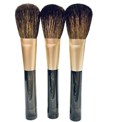Cepillo en polvo para todo uso 100 % natural L'OREAL Makeup Artiste, lote de 3 Foto 1 de 2