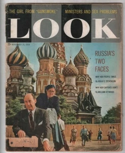 Look Magazine Russia's Two Faces & Gunsmoke November 25, 1958 010720nonr - Picture 1 of 1