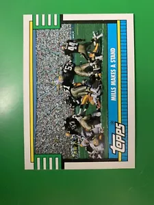 1990 Topps Mills Team Leader Saints #525 VAR senza esclusione di responsabilità - Foto 1 di 2
