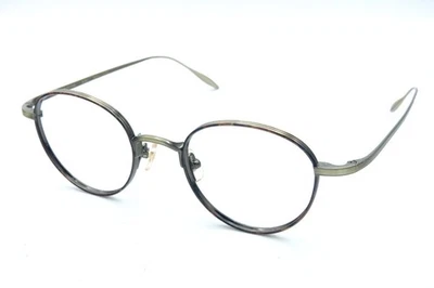 NOVA Optics Titanium Eyeglasses Frames Gold Tortoise Handmade In Japan H-3051 - Image 1 of 4