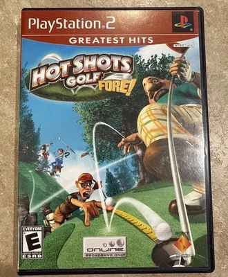 Hot Shots Golf: Fore (Sony PlayStation 2, 2004) Tested And Working - Image 1 of 4
