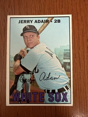 1967 Topps #484 JERRY ADAIR Chicago White Sox VG - Image 1 of 4