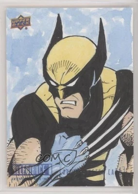 2023 UD Allegiance Avengers vs X-Men Sketch Wolverine 1/1 Gary Shipman Auto - Image 1 of 3