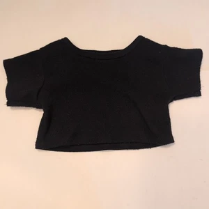 Camiseta negra Build-a-Bear lisa básica ropa de oso de peluche 14"-18" felpa - Imagen 1 de 6