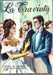 La Traviata - Calendarietto da Barbiere 1966  De Tomasi -  Lombardo Nichelino - Picture 1 of 4