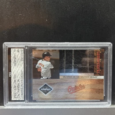 2004 Leaf Limited Lumberjacks Cal Ripken Jr. #LJ8 -342/431 - Image 1 of 4