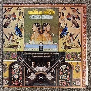 RAVI SHANKAR & ANDRE PREVIN - Angel SFO-2-36806 LP Vinyl Record - VG++ - Bild 1 von 9