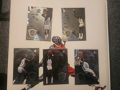 Lote de 10 cartas 1998 Upper Deck SP Michael Jordan Phi Beta Jordan - Imagem 1 de 4