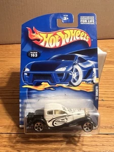 Hot Wheels 2001 Mainline ’37 BUGATTI Collector #163 White w/5h Wheels NOS - Picture 1 of 4