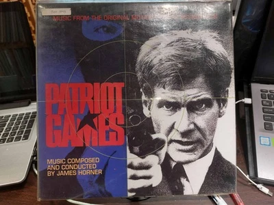 SEALED TAS James Horner PATRIOT GAMES Film Soundtrack Vinyl LP - Image 1 of 2