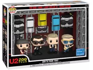 Funko Pop! Moment Deluxe: U2's Zoo TV Tour (1993) Vinyl Figures Limited Edition - Picture 1 of 4