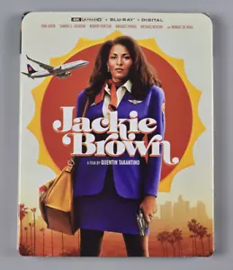 Jackie Brown 4K UHD Blu Ray With Slipcover - Brand New and Sealed - USA Import - Picture 1 of 5