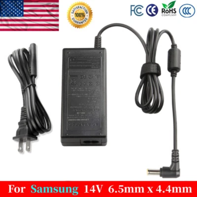  AC Adapter For Samsung C27F396FH C27F396FHN LC27F396FHNXZA Monitor Power Supply - Image 1 of 4