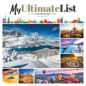 MY ULTIMATE LIST - 2025 WALL CALENDAR - BRAND NEW - 843965 - Picture 1 of 1