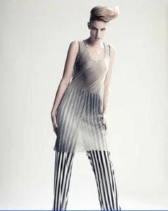 new RRP $280 ALISTAIR TRUNG 100% SILK BIAS CUT TANK TOP DRESS TUNIC 14 . - Picture 1 of 2