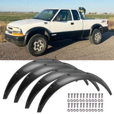 4x 890MM Fender Flares Body Kit Wheel Arches Covers For Chevrolet S10 1994-2003 - Image 1 of 4