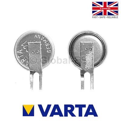 Varta Seiko MC621 ML621 MS621FE 3V 5mAh Tabbed Battery: Camera Memory Back Up - Image 1 of 2