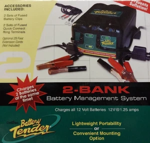 Deltran Battery Tender 2 Bank Charging Station - BRAND NEW - Picture 1 of 1